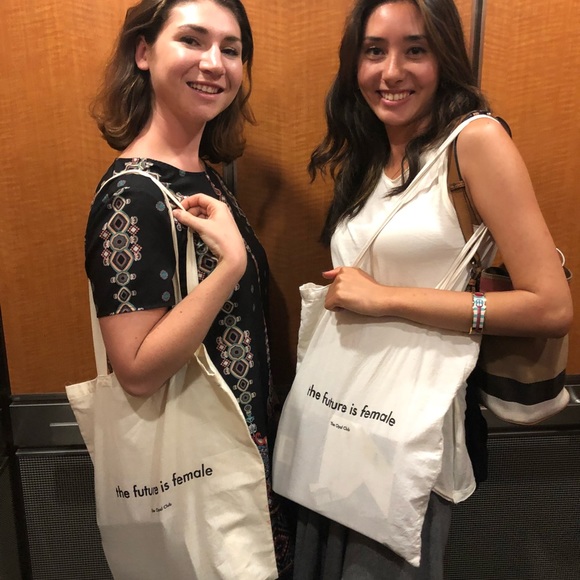 ✨ NEW The Future Is Female Canvas Tote Bag - Picture 3 of 3